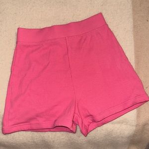 Zara Pink Booty Shorts